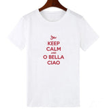 Showtly La Casa De Papel Tshirt Money Heist Tees TV Series EL PROFESOR Streetwear Men T Shirt  House of Paper Oversized Tee Tops