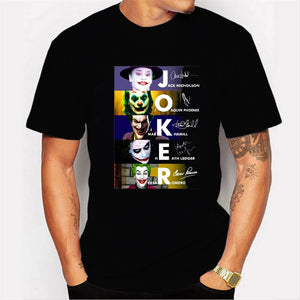 LettBao New Men t shirts Joker Joaquin Phoenix 2019 T Shirt Movies Inspired Jack Mark Heath Jokers Tee Black Friday T-Shirt