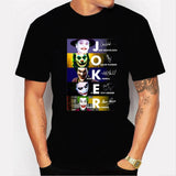 LettBao New Men t shirts Joker Joaquin Phoenix 2019 T Shirt Movies Inspired Jack Mark Heath Jokers Tee Black Friday T-Shirt