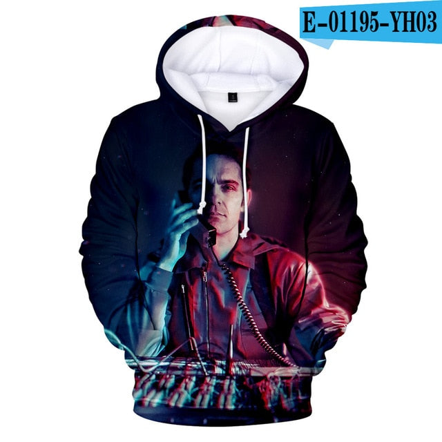 Salvador Dali La Casa De Papel 3D Print Women/men Hoodies Sweatshirts Poleron Hombre Money Heist House of Paper Cosplay Costume