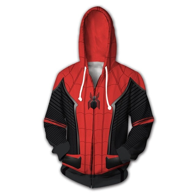 New Movie Joker Cosplay Hoodie Joaquin Phoenix Joker 3D Print Zipper Sweatshirt Fashion Casual Hoodies Men Women Streetwear Coat