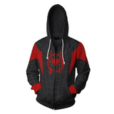 New Movie Joker Cosplay Hoodie Joaquin Phoenix Joker 3D Print Zipper Sweatshirt Fashion Casual Hoodies Men Women Streetwear Coat