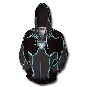 New Movie Joker Cosplay Hoodie Joaquin Phoenix Joker 3D Print Zipper Sweatshirt Fashion Casual Hoodies Men Women Streetwear Coat