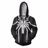 New Movie Joker Cosplay Hoodie Joaquin Phoenix Joker 3D Print Zipper Sweatshirt Fashion Casual Hoodies Men Women Streetwear Coat