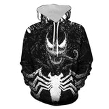 New Movie Joker Cosplay Hoodie Joaquin Phoenix Joker 3D Print Zipper Sweatshirt Fashion Casual Hoodies Men Women Streetwear Coat