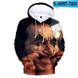 Movie joker 2019 Women/Men Hoodies Fashion Casual Hooded Sweatshirt Spring Autumn Male Trend Harajuku Streetwear Hip Hop clothes