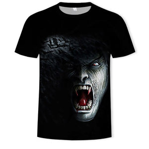 Horror Movie It Penny Wise Clown Joker 3D Print Tshirt Men/Women Hip Hop Streetwear Tee T shirt 90s Boys Cool Clothes Man Tops