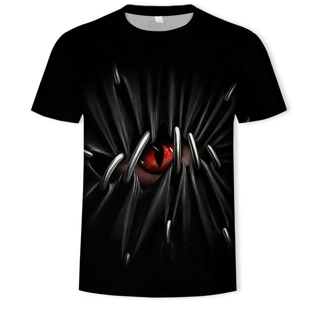 Horror Movie It Penny Wise Clown Joker 3D Print Tshirt Men/Women Hip Hop Streetwear Tee T shirt 90s Boys Cool Clothes Man Tops