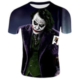 Horror Movie It Clown Tshirt Men/Women Hip Hop Streetwear Tee Cool Clothes Man Tops Joker 3D Print T shirt 2XS-4XL