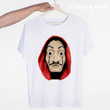 La Casa De Papel T shirt men Funny Design T Shirt Money Heist Tees TV Series Tshirts Men Short Sleeve House of Paper T-Shirt