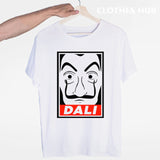 La Casa De Papel T shirt men Funny Design T Shirt Money Heist Tees TV Series Tshirts Men Short Sleeve House of Paper T-Shirt