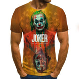 Horror Movie It Penny Wise Clown Joker 3D Print Tshirt Men/Women Hip Hop Streetwear Tee T shirt 90s Boys Cool Clothes Man Tops