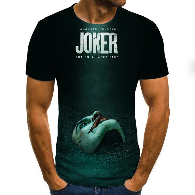 Horror Movie It Penny Wise Clown Joker 3D Print Tshirt Men/Women Hip Hop Streetwear Tee T shirt 90s Boys Cool Clothes Man Tops