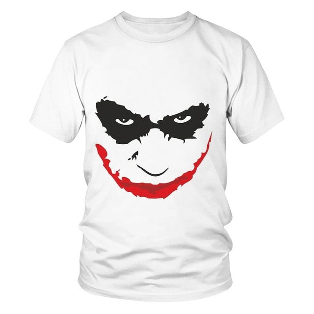 Horror Movie It Penny Wise Clown Joker 3D Print Tshirt Men/Women Hip Hop Streetwear Tee T shirt 90s Boys Cool Clothes Man Tops 5