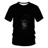 Horror Movie It Penny Wise Clown Joker 3D Print Tshirt Men/Women Hip Hop Streetwear Tee T shirt 90s Boys Cool Clothes Man Tops 5