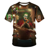 Horror Movie It Penny Wise Clown Joker 3D Print Tshirt Men/Women Hip Hop Streetwear Tee T shirt 90s Boys Cool Clothes Man Tops 5