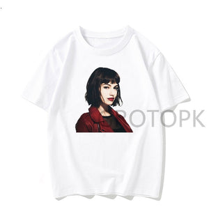 New T Shirt Men Funny Design La Casa De Papel Tshirt Money Heist Tees TV Series Tshirts Men Short Sleeve House of Paper T-Shirt