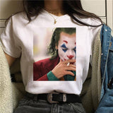 Joker T shirt White Men/women/kid T Shirt Summer Casual Harajuku Aesthetics T-shirts Joaquin Phoenix Joker Movie Tee Shirt 2019