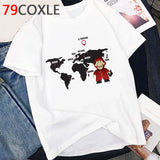 La Casa De Papel T Shirt Men Summer Top Funny Cartoon Tshirt Money Heist Kawaii Bella Ciao Tees House of Paper Streetwear Male