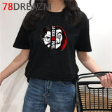 La Casa De Papel T Shirt Men Summer Top Funny Cartoon Tshirt Money Heist Kawaii Bella Ciao Tees House of Paper Streetwear Male