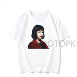 XL-3XL Men Funny Design La Casa De Papel Tshirt Money Heist Tees TV Series Tshirts Men Short Sleeve House of Paper T-Shirt