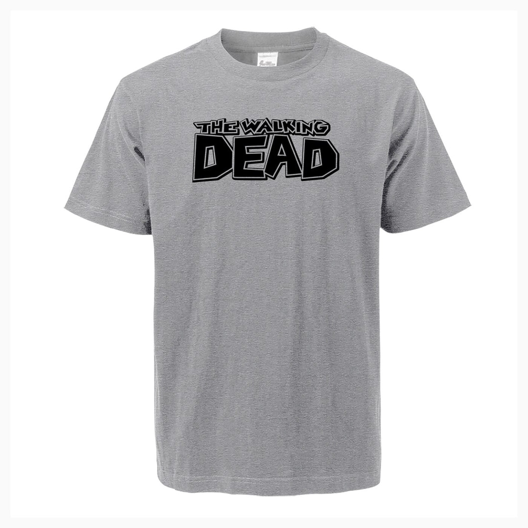 The Walking Dead Printes T-shirt 2019 Summer Fashion Casual Short Sleeve O-Neck Men T Shirts Cotton Tops Tees Fitness Streetwear