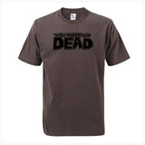 The Walking Dead Printes T-shirt 2019 Summer Fashion Casual Short Sleeve O-Neck Men T Shirts Cotton Tops Tees Fitness Streetwear