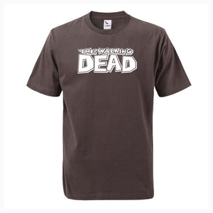 The Walking Dead Printes T-shirt 2019 Summer Fashion Casual Short Sleeve O-Neck Men T Shirts Cotton Tops Tees Fitness Streetwear