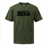The Walking Dead Printes T-shirt 2019 Summer Fashion Casual Short Sleeve O-Neck Men T Shirts Cotton Tops Tees Fitness Streetwear