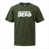 The Walking Dead Printes T-shirt 2019 Summer Fashion Casual Short Sleeve O-Neck Men T Shirts Cotton Tops Tees Fitness Streetwear