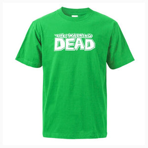 The Walking Dead Printes T-shirt 2019 Summer Fashion Casual Short Sleeve O-Neck Men T Shirts Cotton Tops Tees Fitness Streetwear