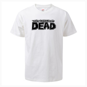 The Walking Dead Printes T-shirt 2019 Summer Fashion Casual Short Sleeve O-Neck Men T Shirts Cotton Tops Tees Fitness Streetwear