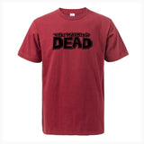 The Walking Dead Printes T-shirt 2019 Summer Fashion Casual Short Sleeve O-Neck Men T Shirts Cotton Tops Tees Fitness Streetwear