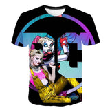 Movie Cool Clown Female 3D printing t-shirt Men's Women's Summer Joker Casual T-shirt Harajuku Tops Hip-hop shirt Streetwear 6XL