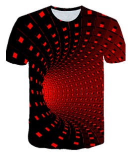 2020 New Hot Sale Men's T-Shirt Short Sleeve 3D Printed T-Shirt Unique Raindrop T-Shirt Loose O-Neck Summer Men's Wear