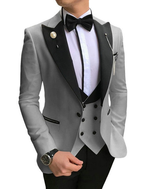 10 Latest Best Designer Men's Wedding Reception Suits for Groom (2023)