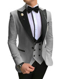 JELTONEWIN 2020 Latest Design Pink Slim Fit Coat Formal Wedding Suits For Men Custom Groom Blazer Mens Suit Tuxedo Male 3 Piece