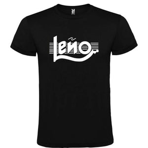 Camiseta Leno Rosendo Logo Negra Hombre Tallas S M L Xl Xxl Xxxl 100 Algodon