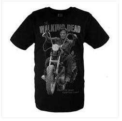 Fashion Men T Shirts The Walking Dead New Daryl Dixon T-Shirt  O Neck Top Tees Cotton Camisetas Summer